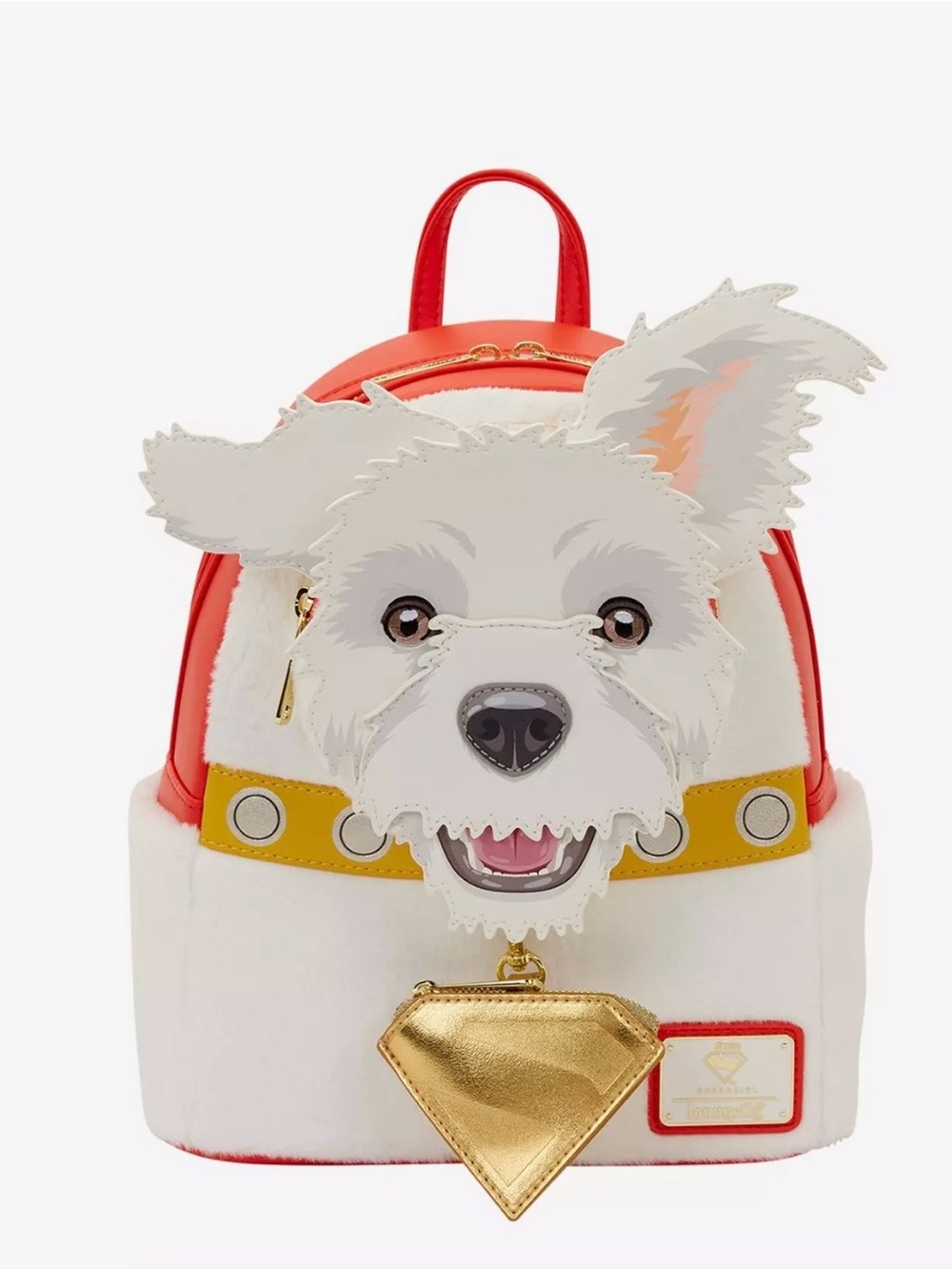 Loungefly DC Comics Supergirl Krypto Figural Mini Backpack NWT